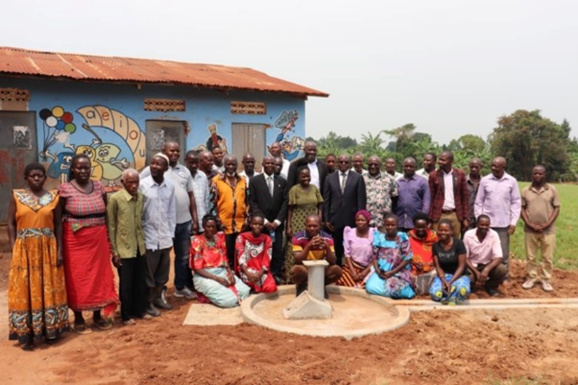 The Kabaka's Subjects of North West Coast America built a Borehole in Ssingo County